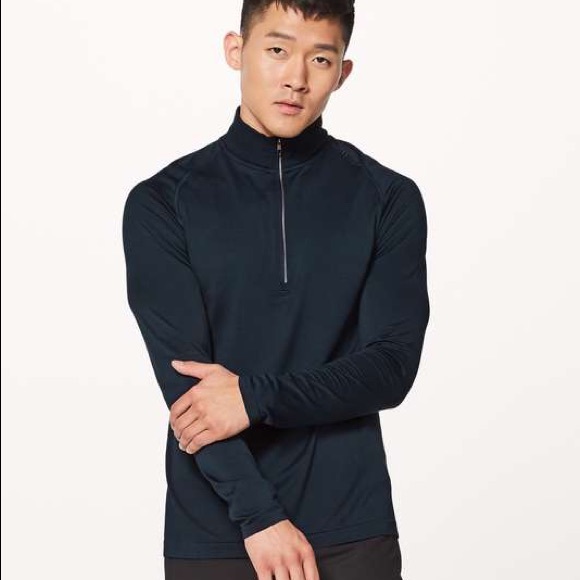 Lululemon 1/2 zip navy - Small - Picture 2 of 2